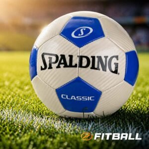 Balón de Fútbol Spalding Tornado Classic Azul N 5