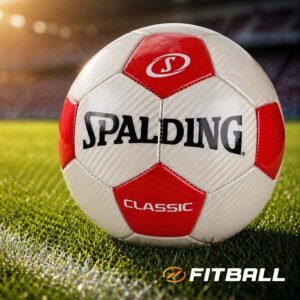 Balón de Fútbol Spalding Tornado Classic Rojo N 5
