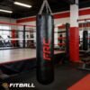 Saco de boxeo 120 cm ideal para entrenamiento en casa o gimnasio
