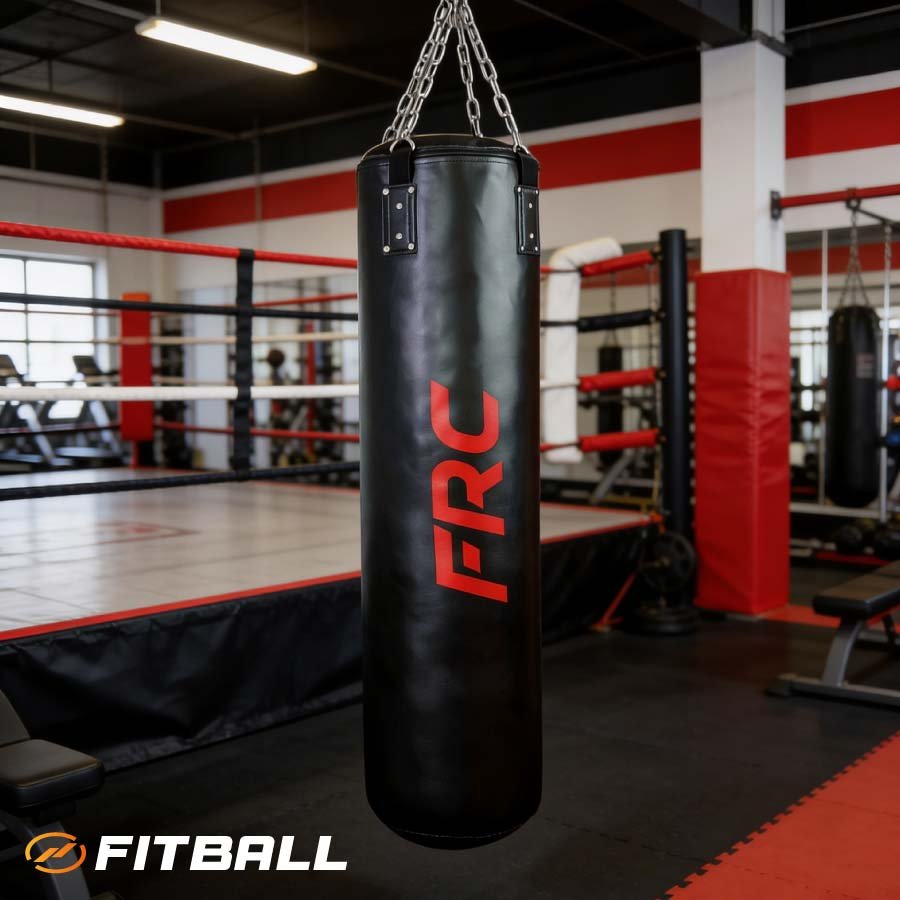 Saco de boxeo 120 cm ideal para entrenamiento en casa o gimnasio