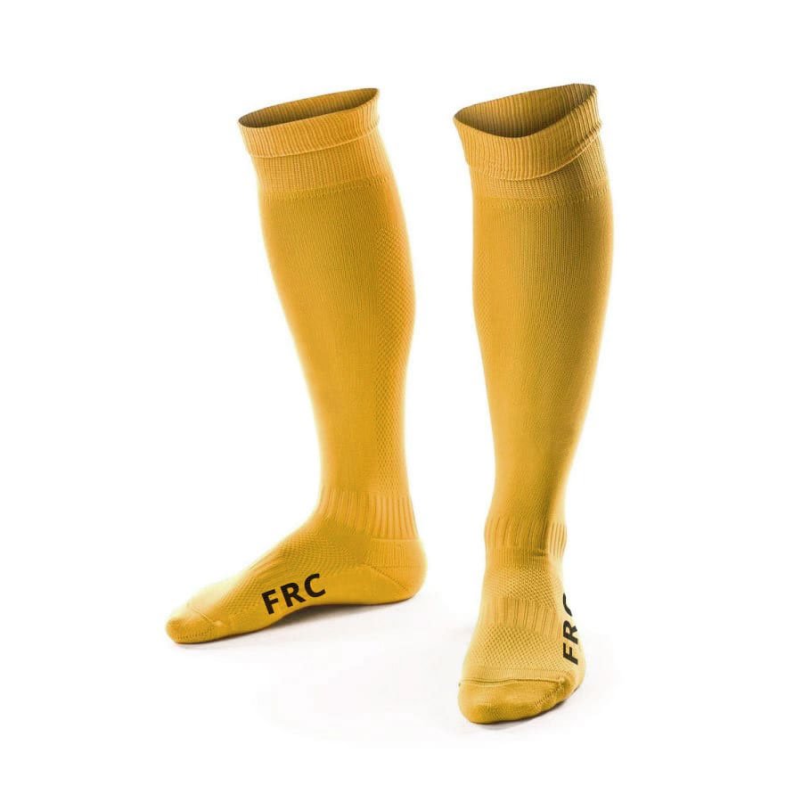 Media de Fútbol FRC Adulto – Color mostaza | Talla 39‑43
