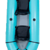 Packraft inflable para actividades outdoor y aventura acuática color calipso