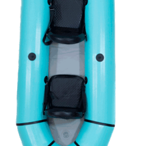Packraft inflable para actividades outdoor y aventura acuática color calipso