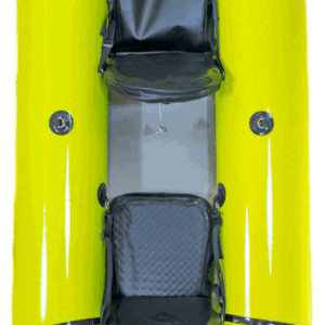 Packraft TPU inflable para actividades outdoor y aventura acuática color amarillo