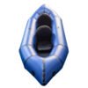 Packraft inflable para actividades outdoor y aventura acuática color azul